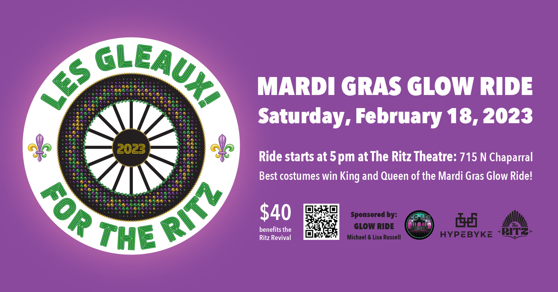 Les Gleaux for The Ritz! 2/18/23